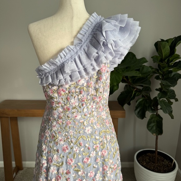 Posy Pirouette One-Shoulder Ankle Gown Needle & Thread - Picture 13 of 13